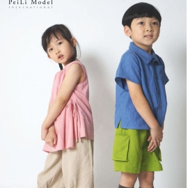 品牌中國服飾童裝拍攝