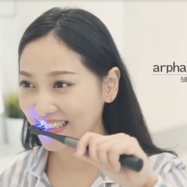 arpha藍光亮白電動牙刷形象影片拍攝