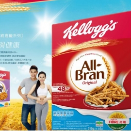 家樂氏食品平面廣告