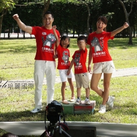2015親子裝動態廣告拍攝